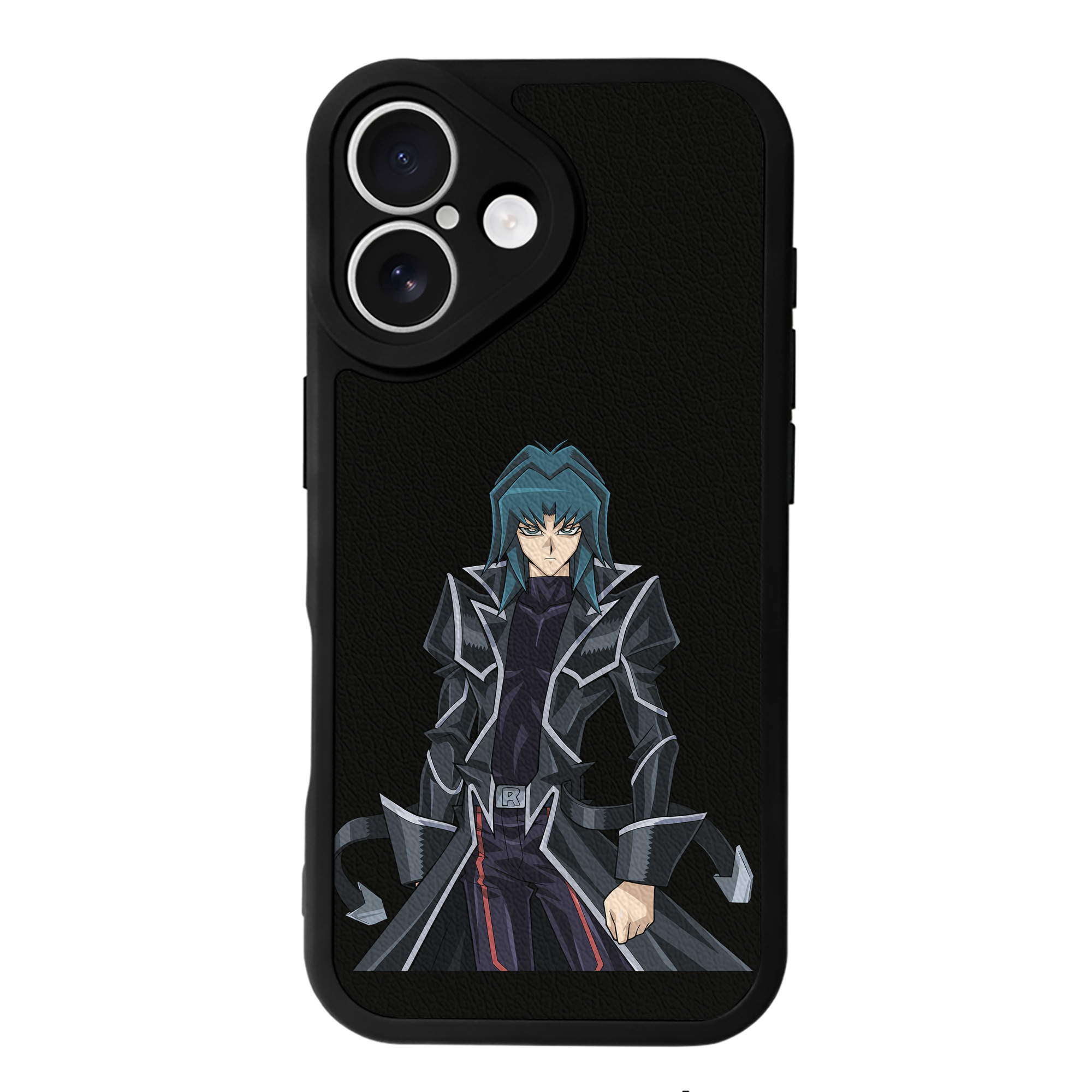 遊☆戯☆王 Yu-Gi-Oh! 【iPhone 16シリーズ対応】シリコンスマホケース（レザー調） 材質：シリコン